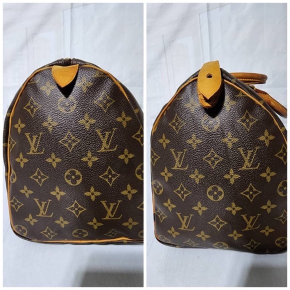 Authentic Louis Vuitton Speedy 35 Bag Brown - Picture 7 of 13